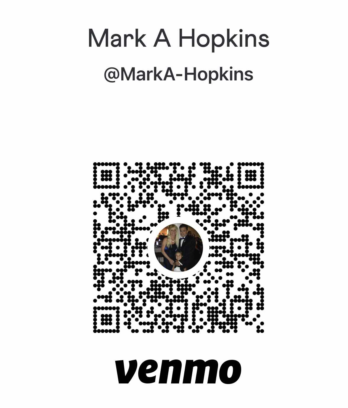 Scan to pay Dante Lodge #174 dues and donations via Venmo — @MarkA-Hopkins